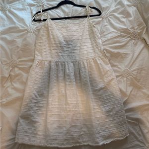White Gap Dress Babydoll Clean Girl